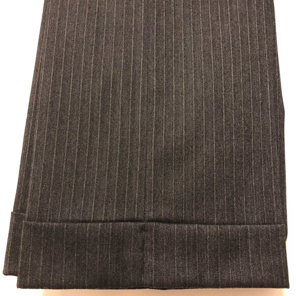 Melanie Lyne Gray Pinstripe Dress Pants - Picture 6 of 9